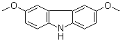 structure of CAS# 57103-01-2, 3,6-Dimethoxy-9H-carbazole;3,6-Dimethoxycarbazole