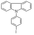 9-(4-碘苯基)咔唑分子结构 (CAS 57103-15-8)