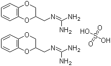 Guanoxan sulfate molecular structure (CAS 5714-04-5)