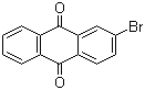 2-溴蒽醌分子结构 (CAS 572-83-8)