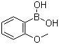 结构式 CAS# 5720-06-9, 2-甲氧基苯基硼酸; 2-甲氧基苯硼酸