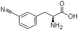 L-3-Cyanophenylalanine molecular structure (CAS 57213-48-6)