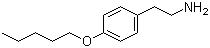 4-(Pentyloxy)benzeneethanamine molecular structure (CAS 57224-68-7)