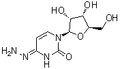 N4-Aminocytidine molecular structure (CAS 57294-74-3)