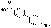 structure of CAS# 5730-78-9, 4'-Amino-4-biphenylcarboxylic acid;4-(p-Aminophenyl)benzoic acid; NSC 210547; p-(p-Aminophenyl)benzoic acid