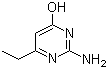 2-Amino-6-ethylpyrimidin-4-ol molecular structure (CAS 5734-66-7)