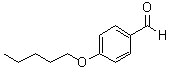 4-戊氧基苯甲醛分子结构 (CAS 5736-91-4)