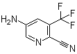 结构式 CAS# 573762-62-6, 5-氨基-3-(三氟甲基)吡啶-2-甲腈