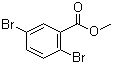 结构式 CAS# 57381-43-8, 2,5-二溴苯甲酸甲酯