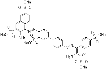 台盼红分子结构 (CAS 574-64-1)