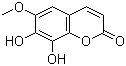 秦皮素分子结构 (CAS 574-84-5)