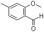 2-Methoxy-4-methylbenzaldehyde molecular structure (CAS 57415-35-7)