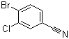 4-Bromo-3-chlorobenzonitrile molecular structure (CAS 57418-97-0)