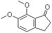 结构式 CAS# 57441-74-4, 6,7-二甲氧基-1-茚满酮