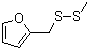 Methyl furfuryl disulfide molecular structure (CAS 57500-00-2)