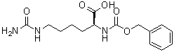 structure of CAS# 57533-91-2, N6-(Aminocarbonyl)-N2-[(phenylmethoxy)carbonyl]-L-lysine;N-alpha-Carbobenzoxy-N-epsilon-carbamyl-L-lysine