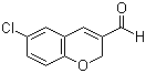 6-Chloro-2H-chromene-3-carbaldehyde molecular structure (CAS 57544-34-0)