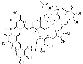 三七皂苷 S分子结构 (CAS 575446-95-6)