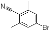 结构式 CAS# 5757-66-4, 4-溴-2,6-二甲基苯腈