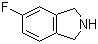 5-Fluoro-2,3-dihydro-1H-isoindole molecular structure (CAS 57584-71-1)
