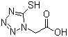 5-Mercapto-1H-tetrazole-1-acetic acid molecular structure (CAS 57658-36-3)
