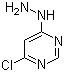 结构式 CAS# 5767-35-1, 4-氯-6-肼基嘧啶