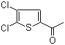 2-Acetyl-4,5-dichlorothiophene molecular structure (CAS 57681-59-1)