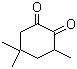 3,5,5-Trimethylcyclohexane-1,2-dione molecular structure (CAS 57696-89-6)