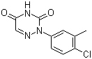 2-(4-Chloro-3-methylphenyl)-1,2,4-triazine-3,5(2H,4H)-dione molecular structure (CAS 57715-76-1)