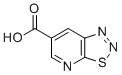 结构式 CAS# 577771-09-6, [1,2,3]噻二唑并[5,4-b]吡啶-6-羧酸