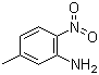 structure of CAS# 578-46-1, 5-Methyl-2-nitroaniline