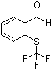 结构式 CAS# 57830-48-5, 2-三氟甲硫基苯甲醛