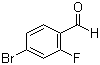 structure of CAS# 57848-46-1, 4-Bromo-2-fluorobenzaldehyde