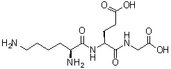 L-Lysyl-L-alpha-glutamylglycine molecular structure (CAS 57866-06-5)