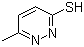 3-Mercapto-6-methylpyridazine molecular structure (CAS 5788-47-6)