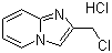 2-氯甲基咪唑并[1,2-a]吡啶盐酸盐分子结构 (CAS 57892-76-9)