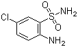2-Amino-5-chlorobenzenesulphonamide molecular structure (CAS 5790-69-2)