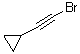 结构式 CAS# 57951-72-1, (2-溴乙炔基)环丙烷