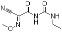 Cymoxanil molecular structure (CAS 57966-95-7)