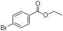 4-溴苯甲酸乙酯分子结构 (CAS 5798-75-4)