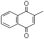 Menadione molecular structure (CAS 58-27-5)