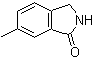 结构式 CAS# 58083-55-9, 6-甲基-1-异吲哚啉酮