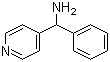 structure of CAS# 58088-57-6, alpha-Phenyl-4-pyridinemethanamine;alpha-(4-Pyridyl)benzylamine; 1-Phenyl-1-pyridin-4-ylmethanamine
