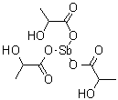 乳酸锑分子结构 (CAS 58164-88-8)
