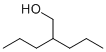 2-丙基-1-戊醇分子结构 (CAS 58175-57-8)