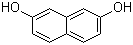 structure of CAS# 582-17-2, 2,7-Dihydroxynaphthalene;2,7-Naphthalenediol