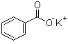 结构式 CAS# 582-25-2, 苯甲酸钾