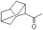 structure of CAS# 58275-58-4, 3-Acetylnoradamantane;1-(Octahydro-2,5-methanopentalen-1-yl)ethanone