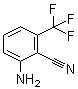 2-Amino-6-trifluoromethylbenzonitrile molecular structure (CAS 58458-11-0)