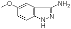 5-甲氧基-1H-吲唑-3-胺分子结构 (CAS 58514-96-8)